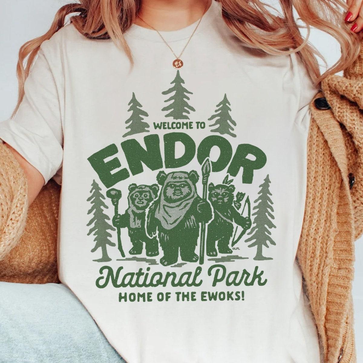 Travel Vacation Endor National Park Ewoks Shirt 1