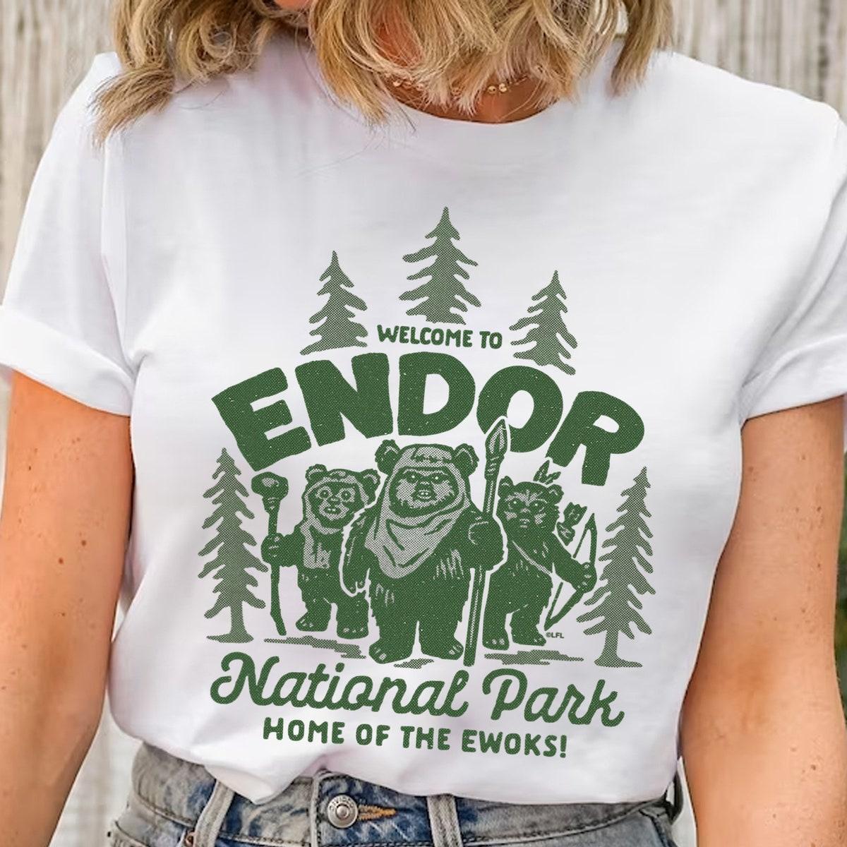 Travel Vacation Endor National Park Ewoks Shirt 2