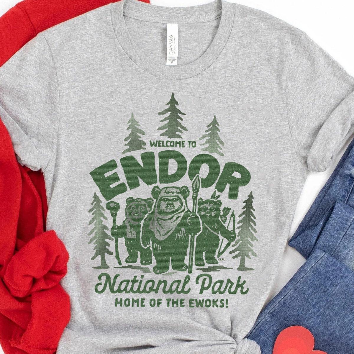 Travel Vacation Endor National Park Ewoks Shirt 3