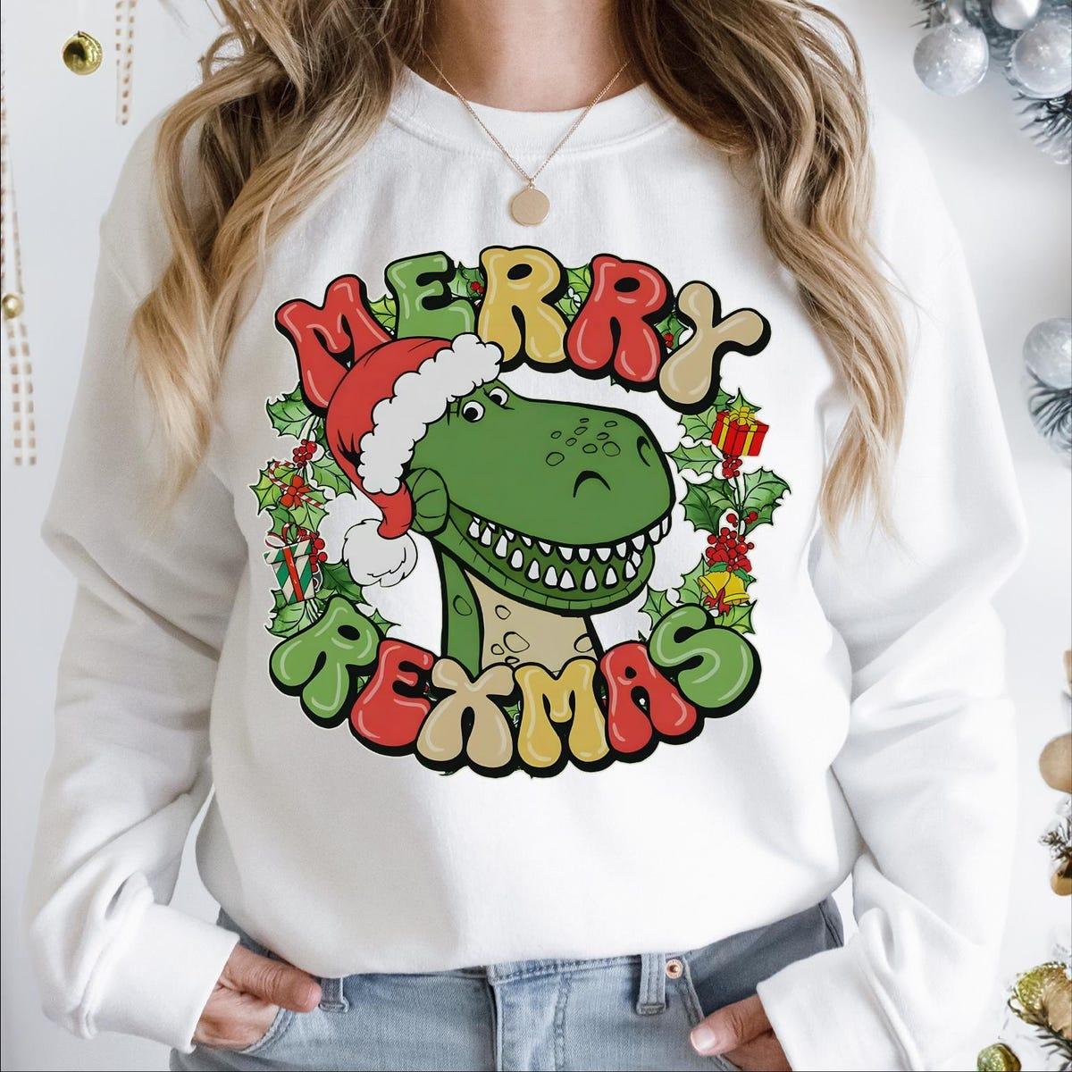 Tree Rex Disney Toy Story Christmas Shirt 1