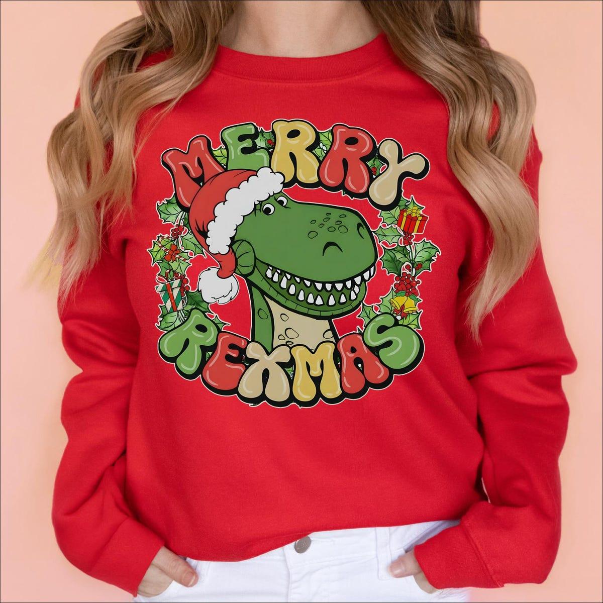 Tree Rex Disney Toy Story Christmas Shirt 4