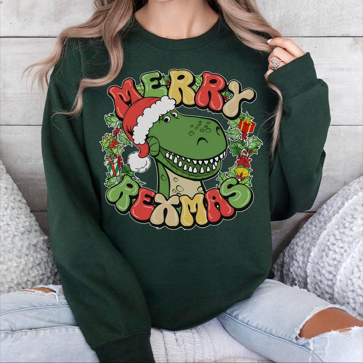 Tree Rex Disney Toy Story Christmas Shirt 5