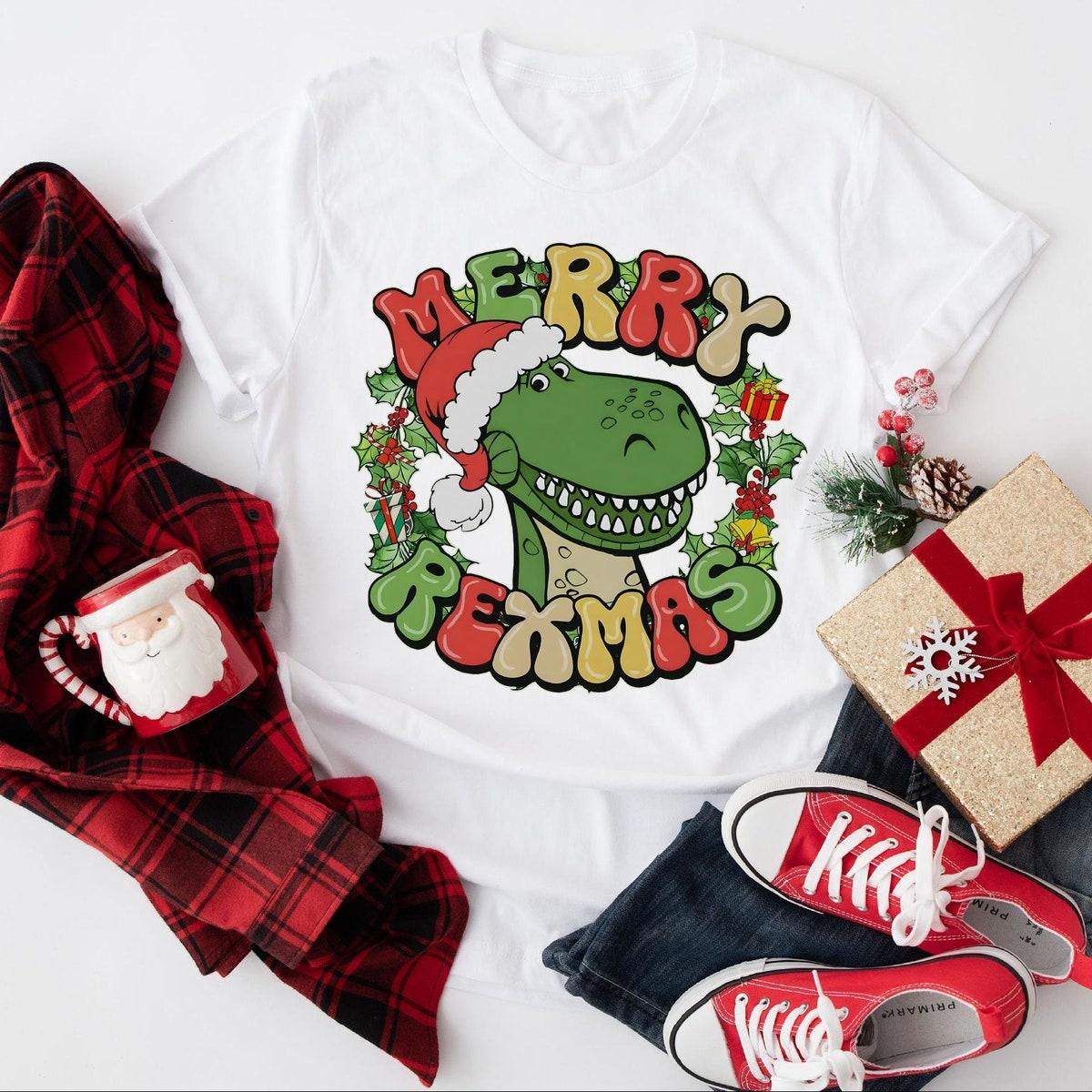 Tree Rex Disney Toy Story Christmas Shirt 6