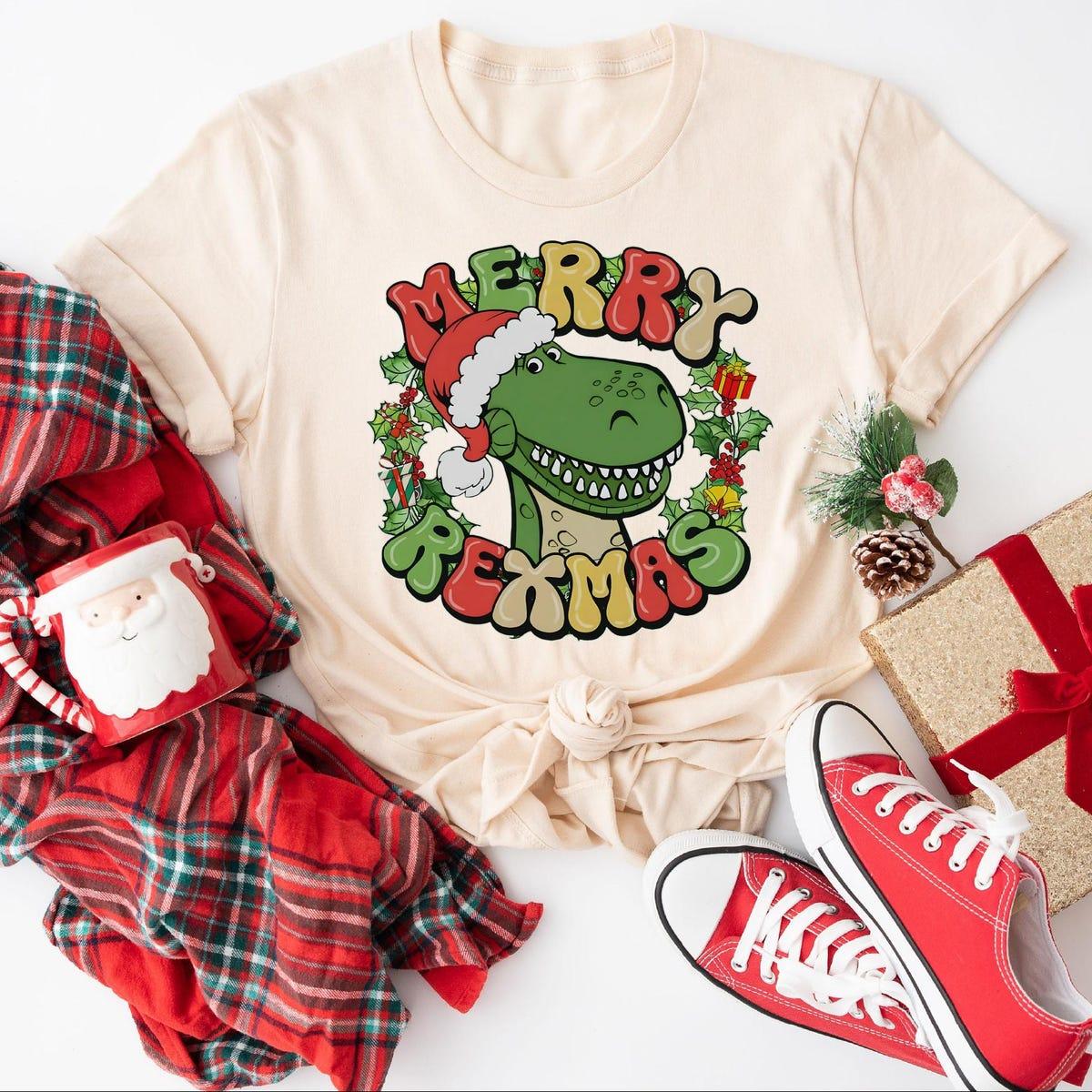 Tree Rex Disney Toy Story Christmas Shirt 7