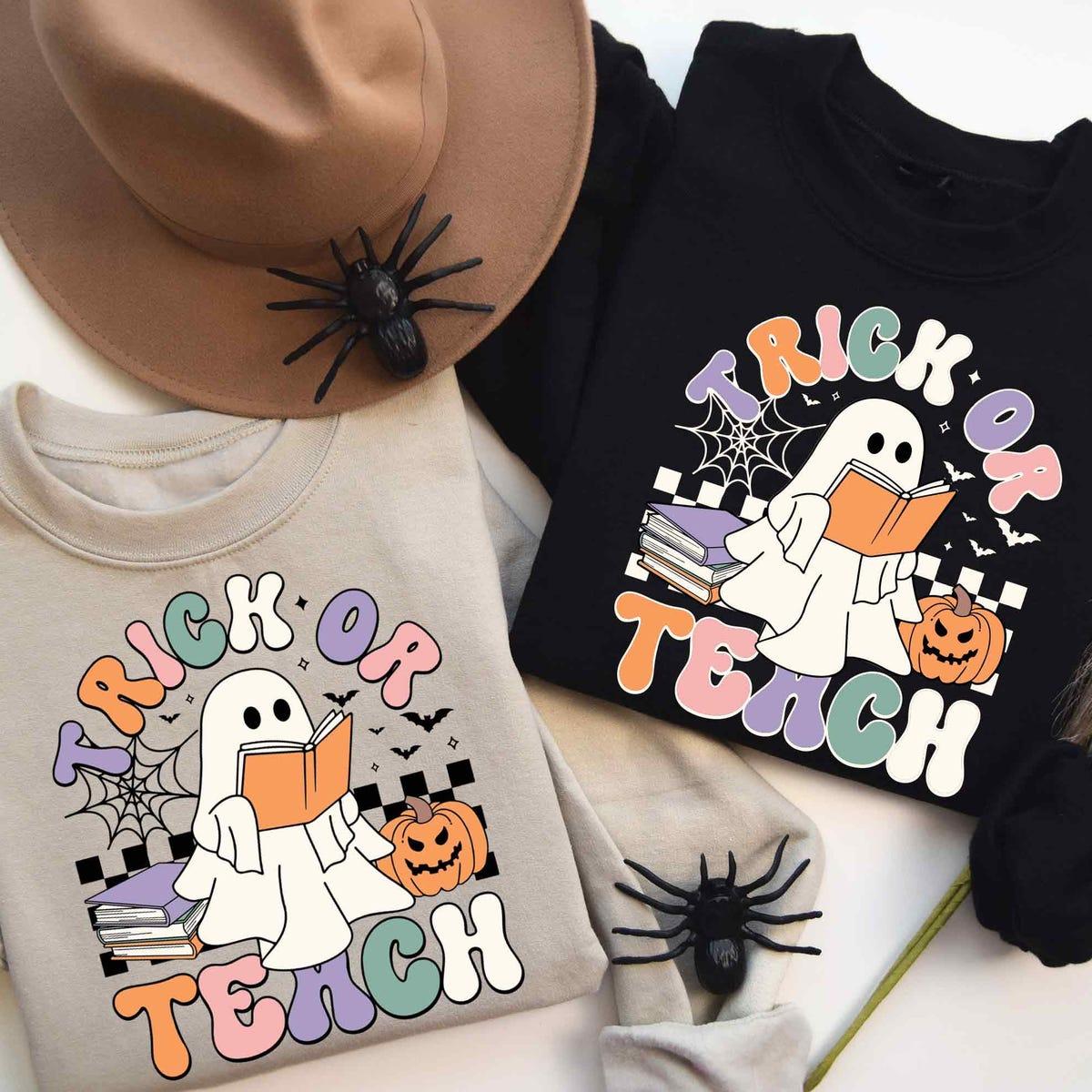 Trick Or Teach Halloween Teacher Shirt 2