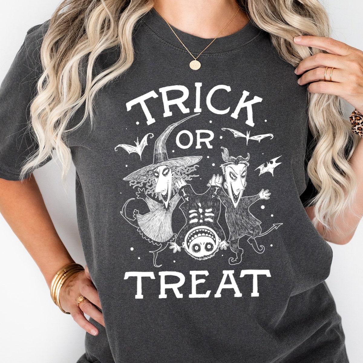 Trick Or Treat The Nightmare Before Christmas Shock Barrel Lock Shirt 3