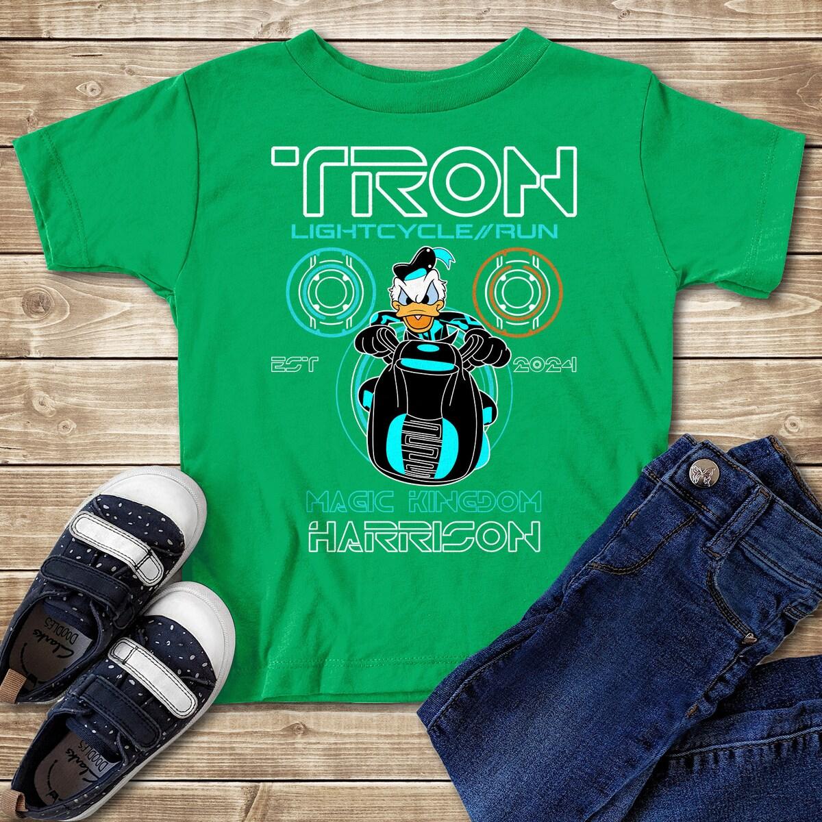 Tron Lightcycle Run 2024 Tron Mickey And Friends Matching Shirt 2