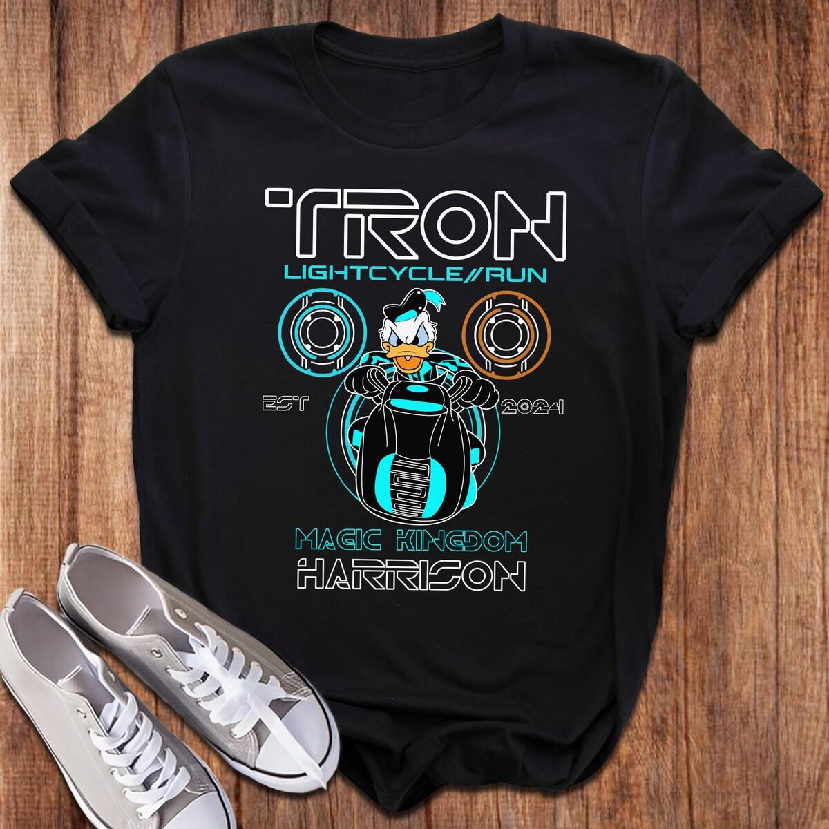 Tron Lightcycle Run 2024 Tron Mickey And Friends Matching Shirt 3