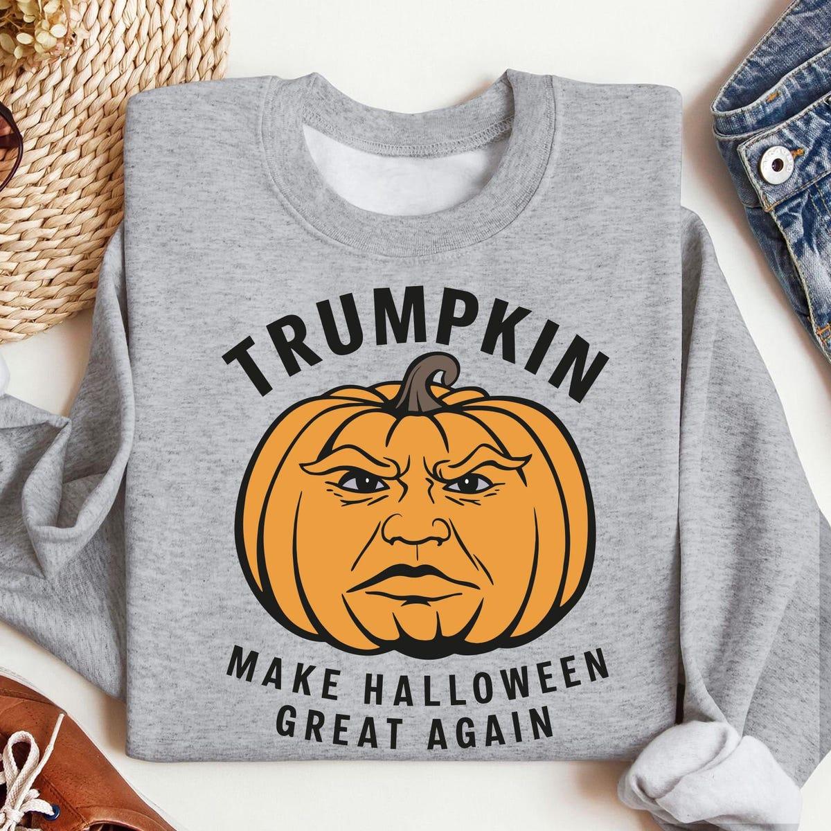 Trumpkin Make Halloween Great Again Shirt 3