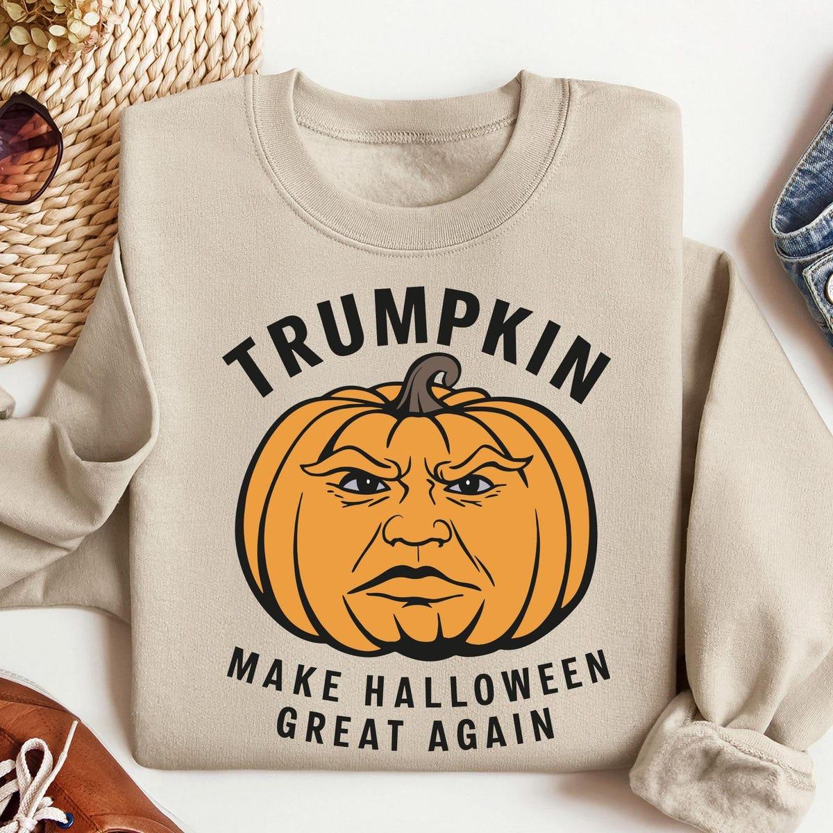 Trumpkin Make Halloween Great Again Shirt 4