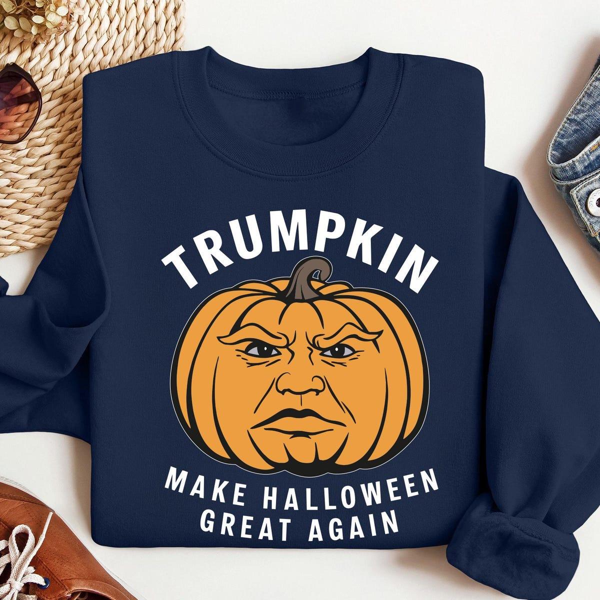 Trumpkin Make Halloween Great Again Shirt 7