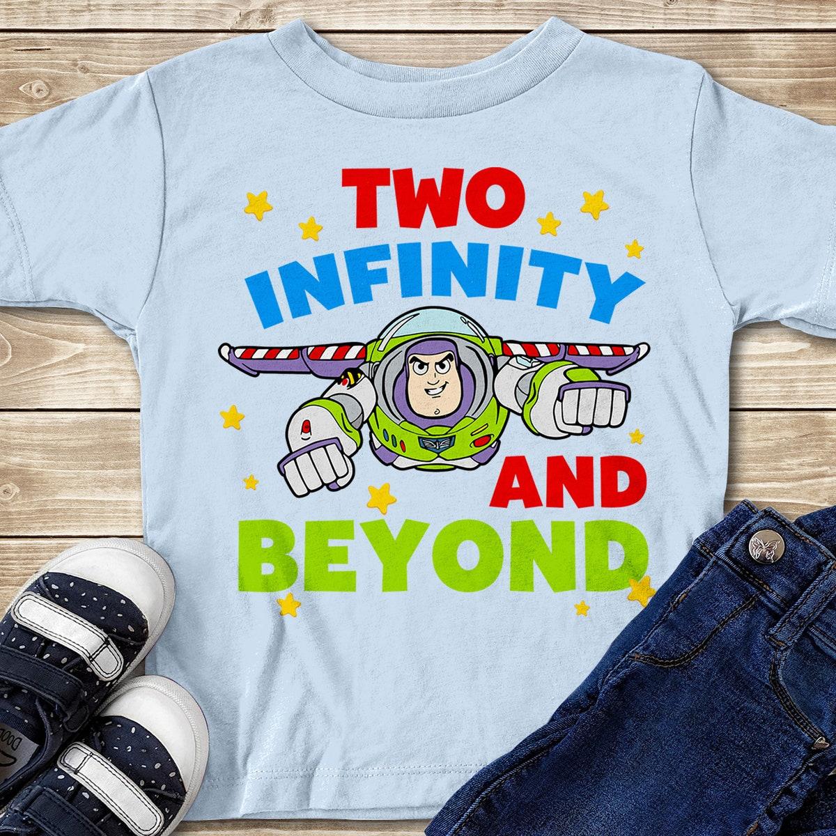 Two Infinity And Beyond Toy Story Birthday Shirt 2