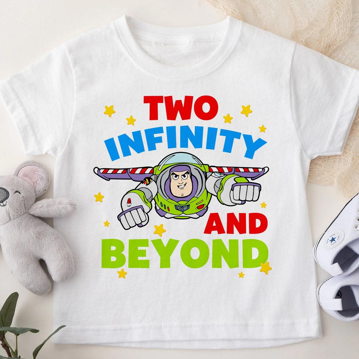 Two Infinity And Beyond Toy Story Birthday Shirt 3