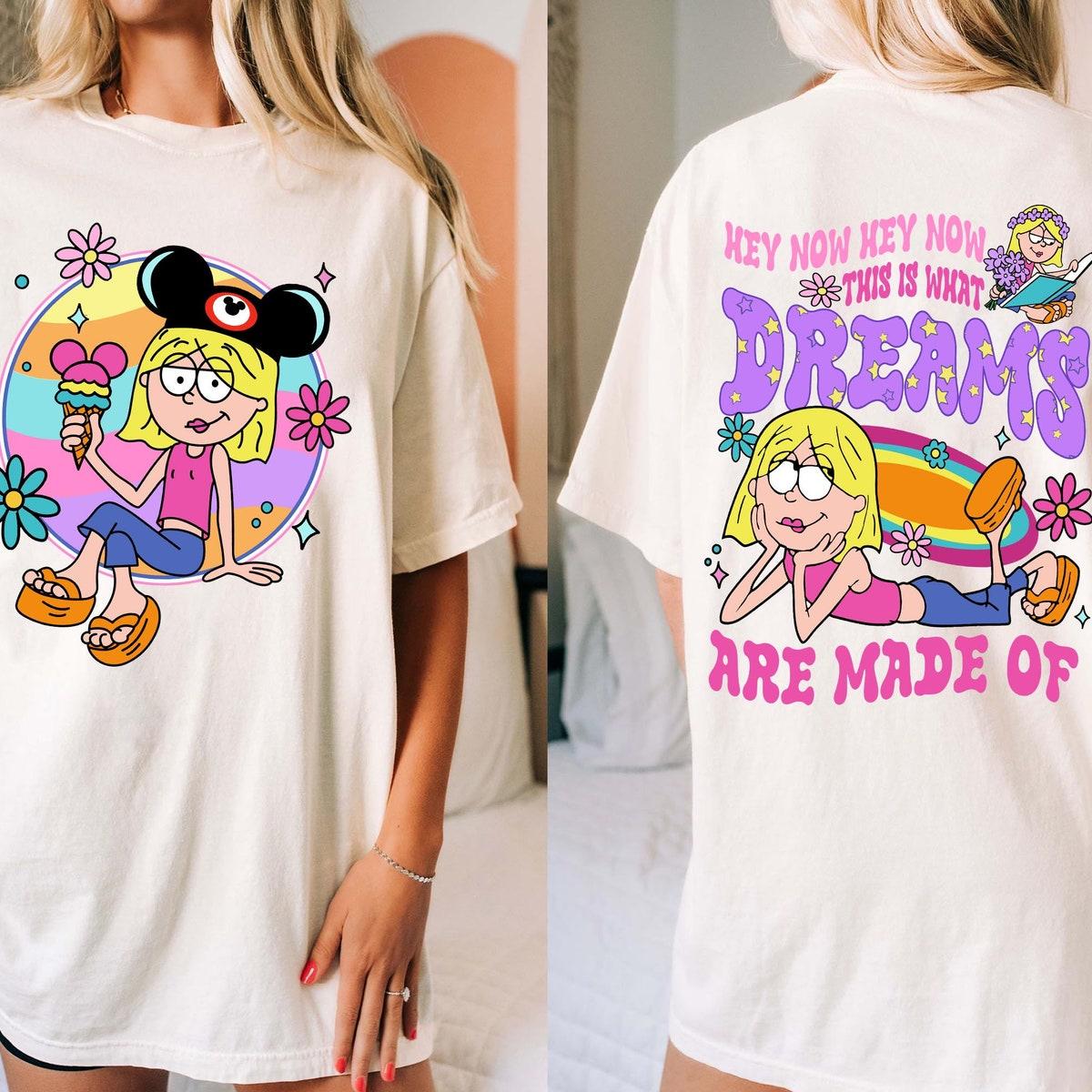 Two Sided 70s Floral Lizzie Mcguire Now Dreams Are Made Of Shirt 1