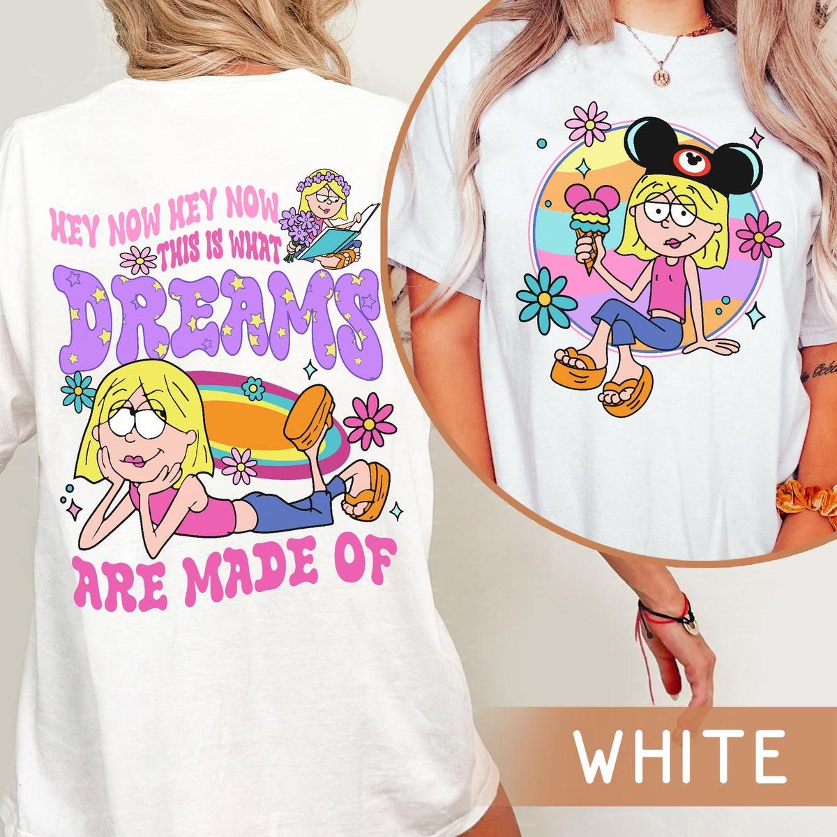 Two Sided 70s Floral Lizzie Mcguire Now Dreams Are Made Of Shirt 3