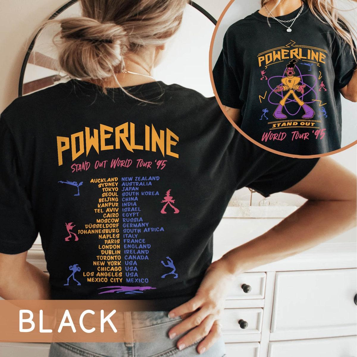 Two Sided A Goofy Movie Powerline Shirt 6