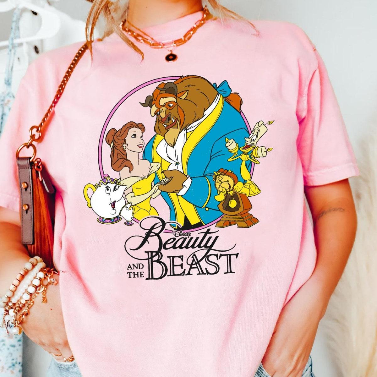 Two Sided Beauty And The Beast Tale As Old As Time Shirt 2