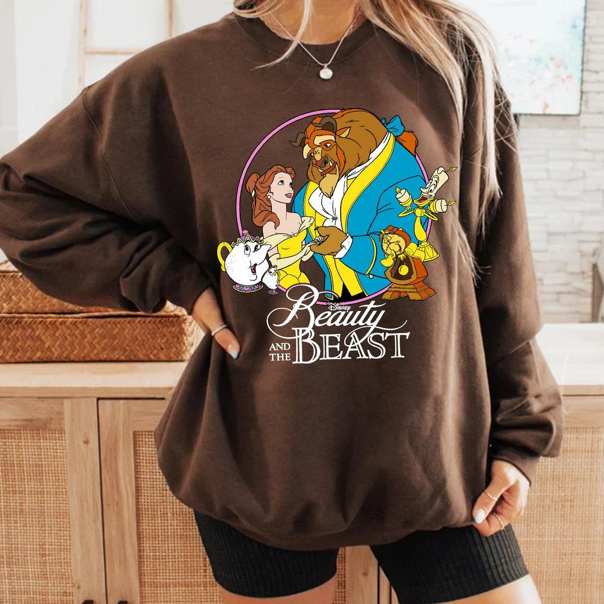 Two Sided Beauty And The Beast Tale As Old As Time Shirt 3