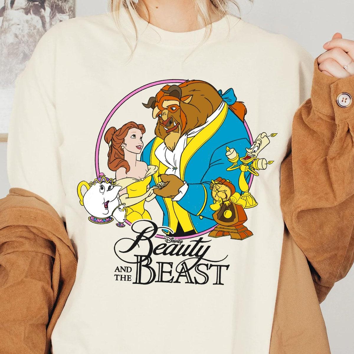 Two Sided Beauty And The Beast Tale As Old As Time Shirt 4