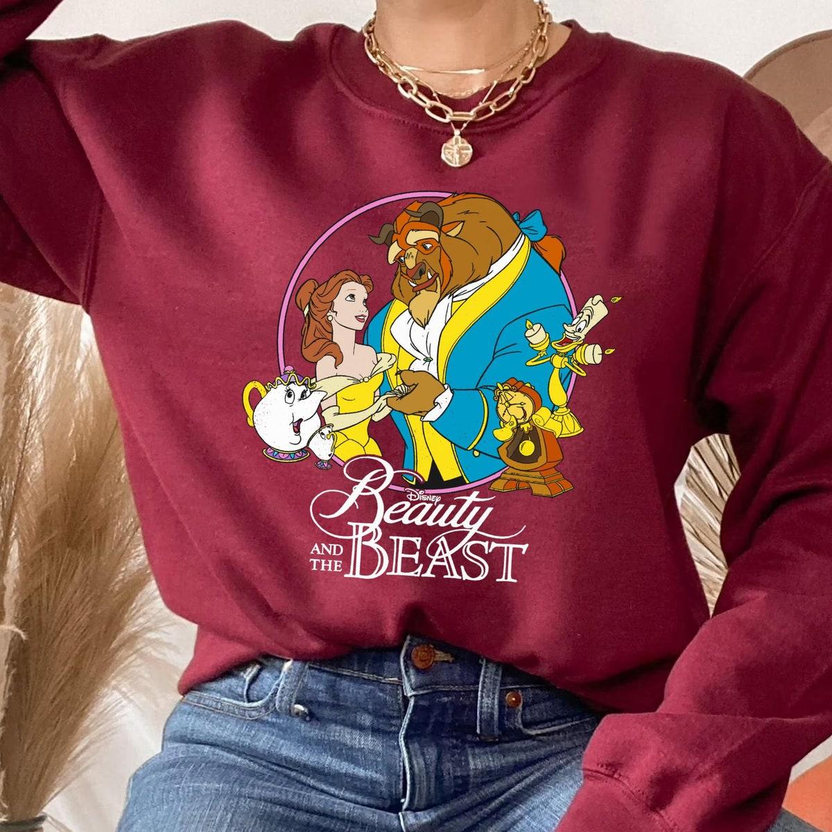 Two Sided Beauty And The Beast Tale As Old As Time Shirt 5