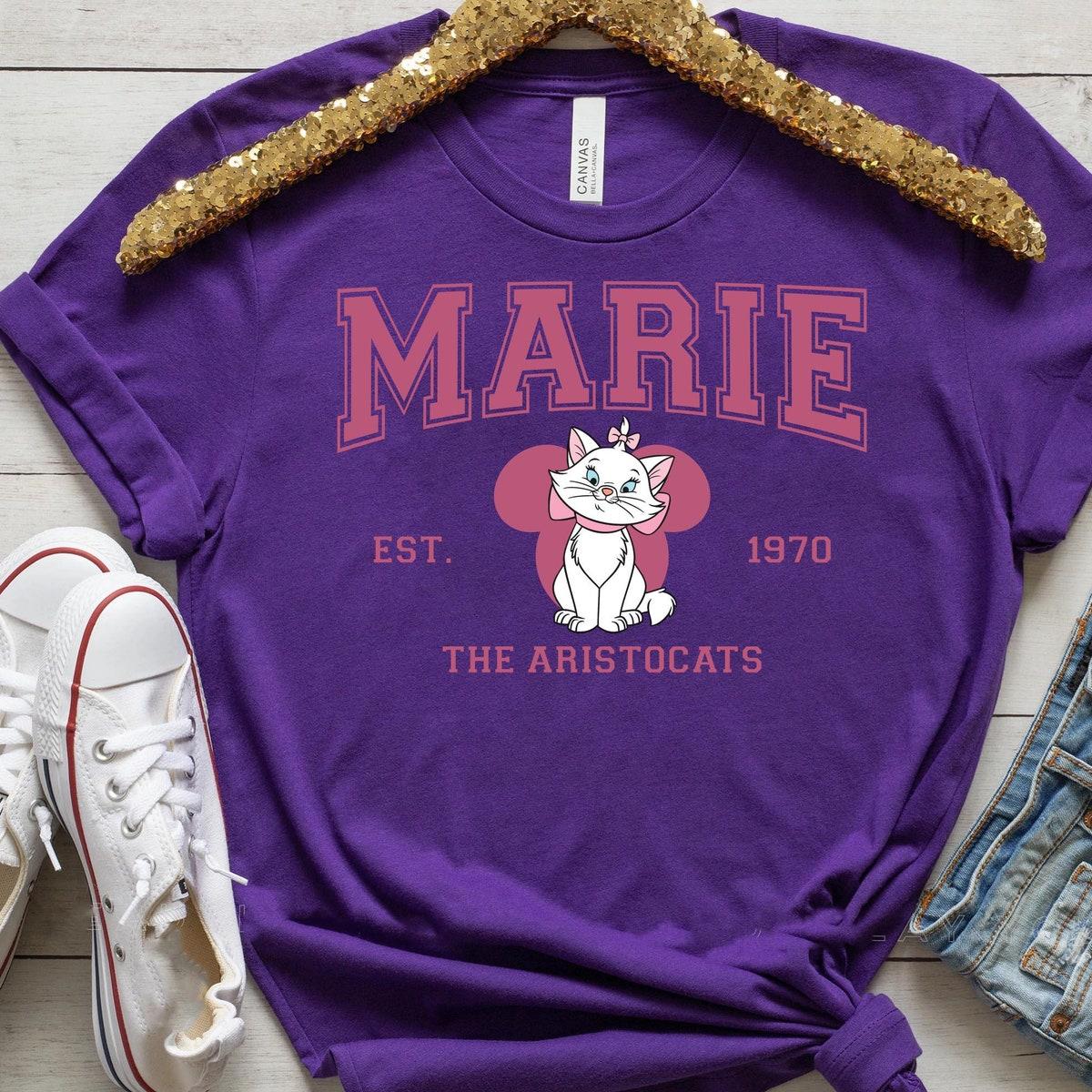 Two Sided Marie Cat Emotions Classy And Sassy The Aristocats Shirt 5