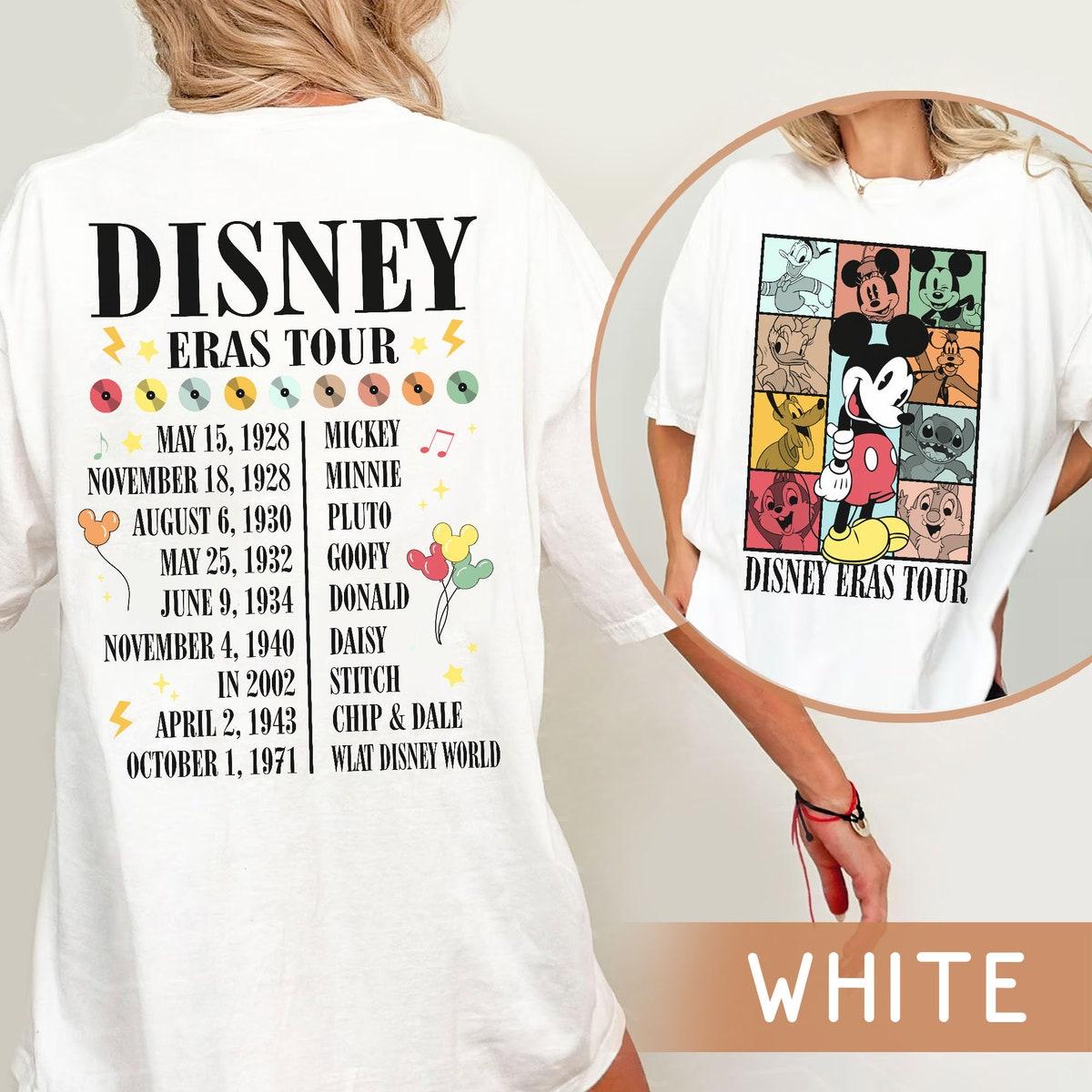 Two Sided Mickey And Friends Eras Tour Shirt 1