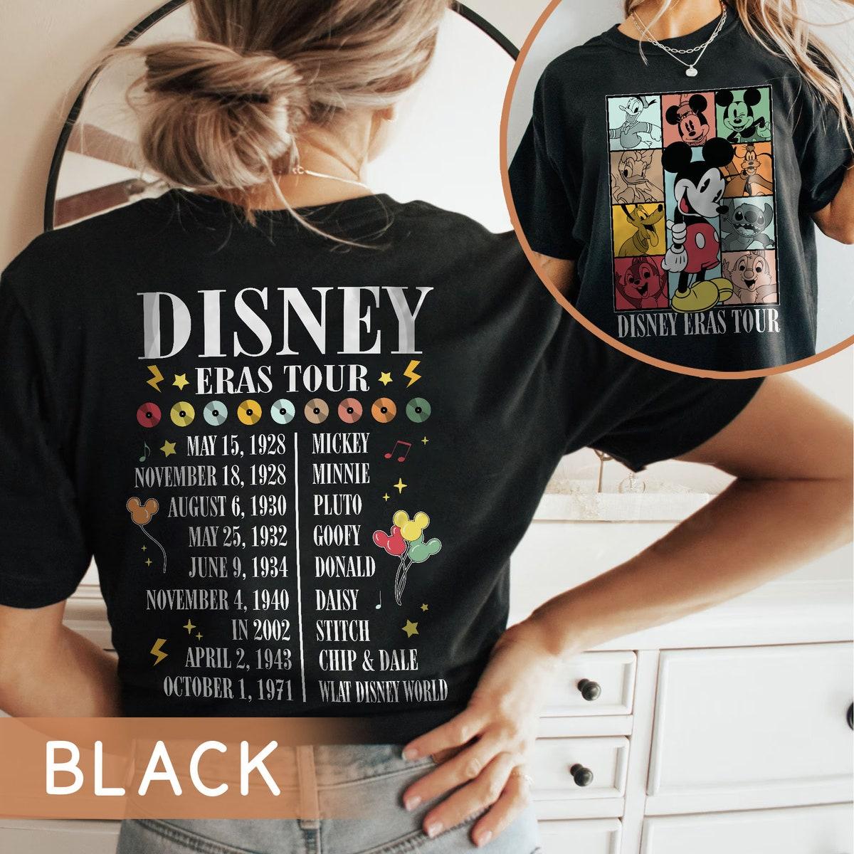 Two Sided Mickey And Friends Eras Tour Shirt 2