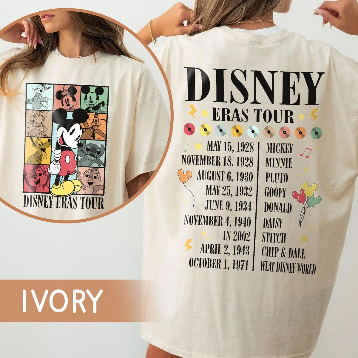 Two Sided Mickey And Friends Eras Tour Shirt 4