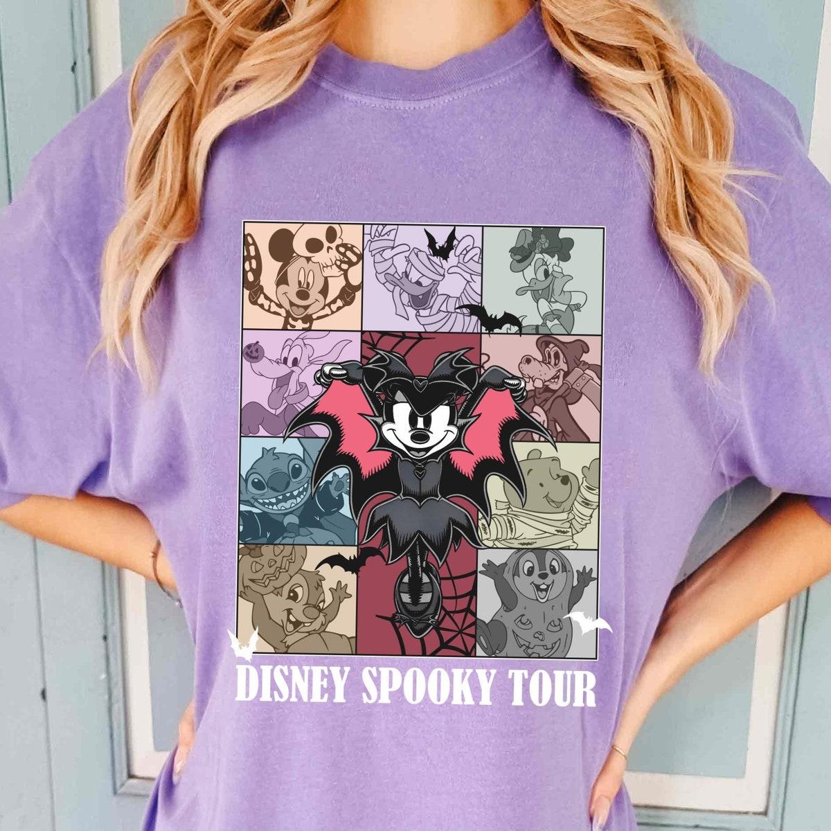 Two Sided Minnie Vampire Disney Spooky Tour Shirt 4