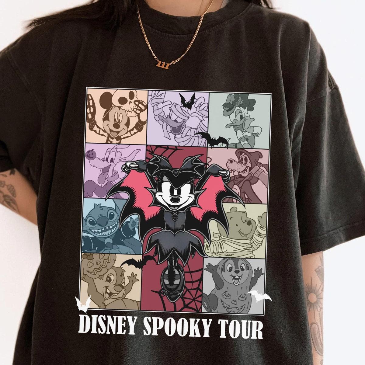 Two Sided Minnie Vampire Disney Spooky Tour Shirt 5