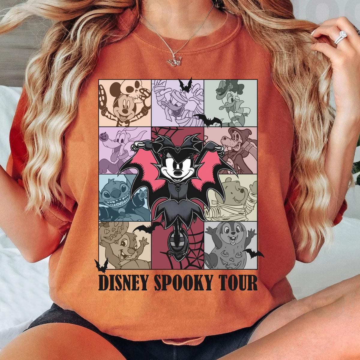 Two Sided Minnie Vampire Disney Spooky Tour Shirt 6