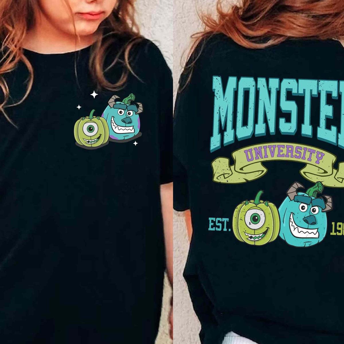 Two Sided Monster Inc Halloweentown University Est 1998 Shirt 3