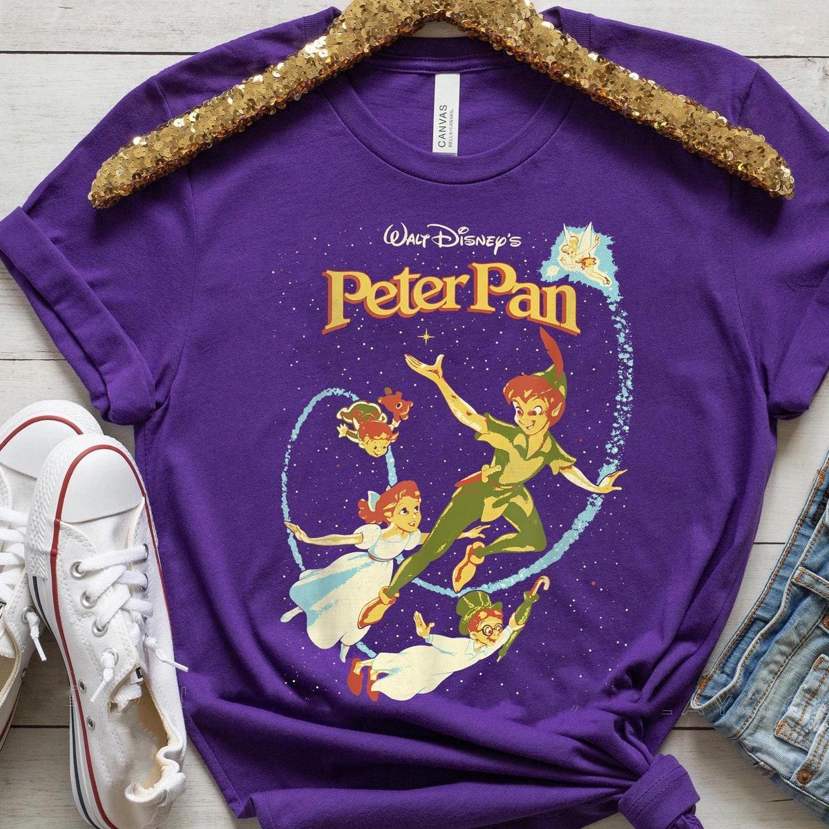 Two Sided Peter Pan Darling Flight A Traveler's Guide To Never Land Shirt 5