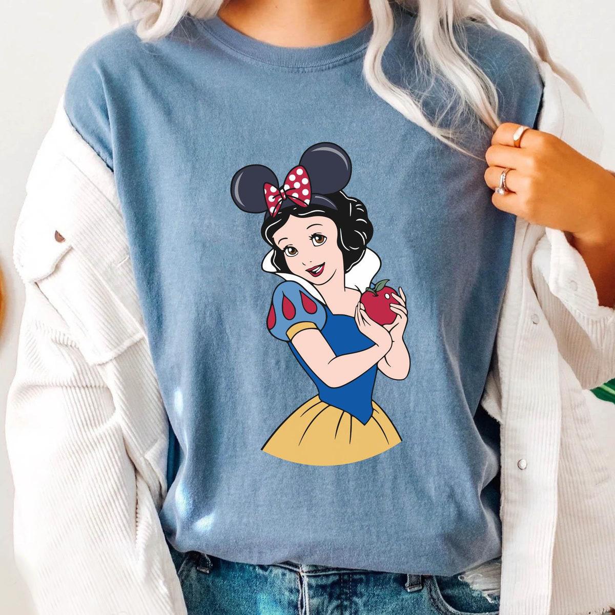 Two Sided Snow White Princess Fairest Of Them Shirt 4