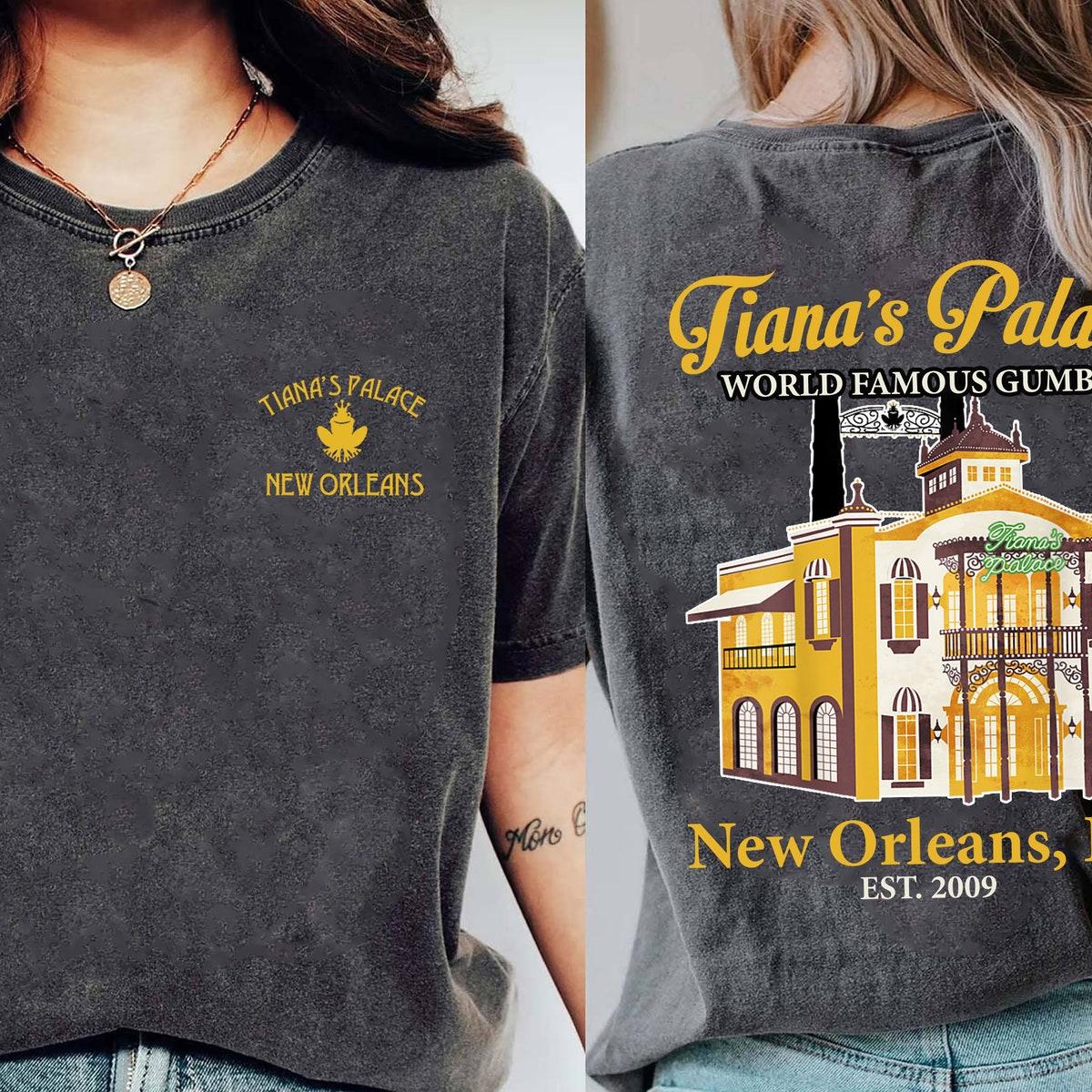 Two Sided Tiana's Palace New Orleans Shirt 1