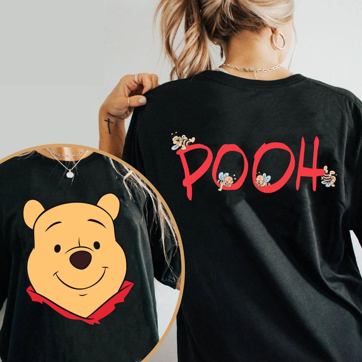 Two Sided Winnie The Pooh Big Face Shirt 1