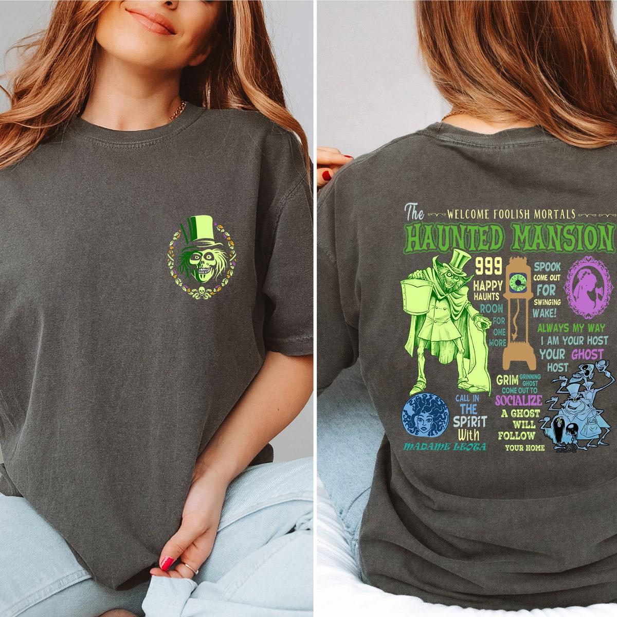 Two sided Vintage The Haunted Mansion 1969 Shirt 2