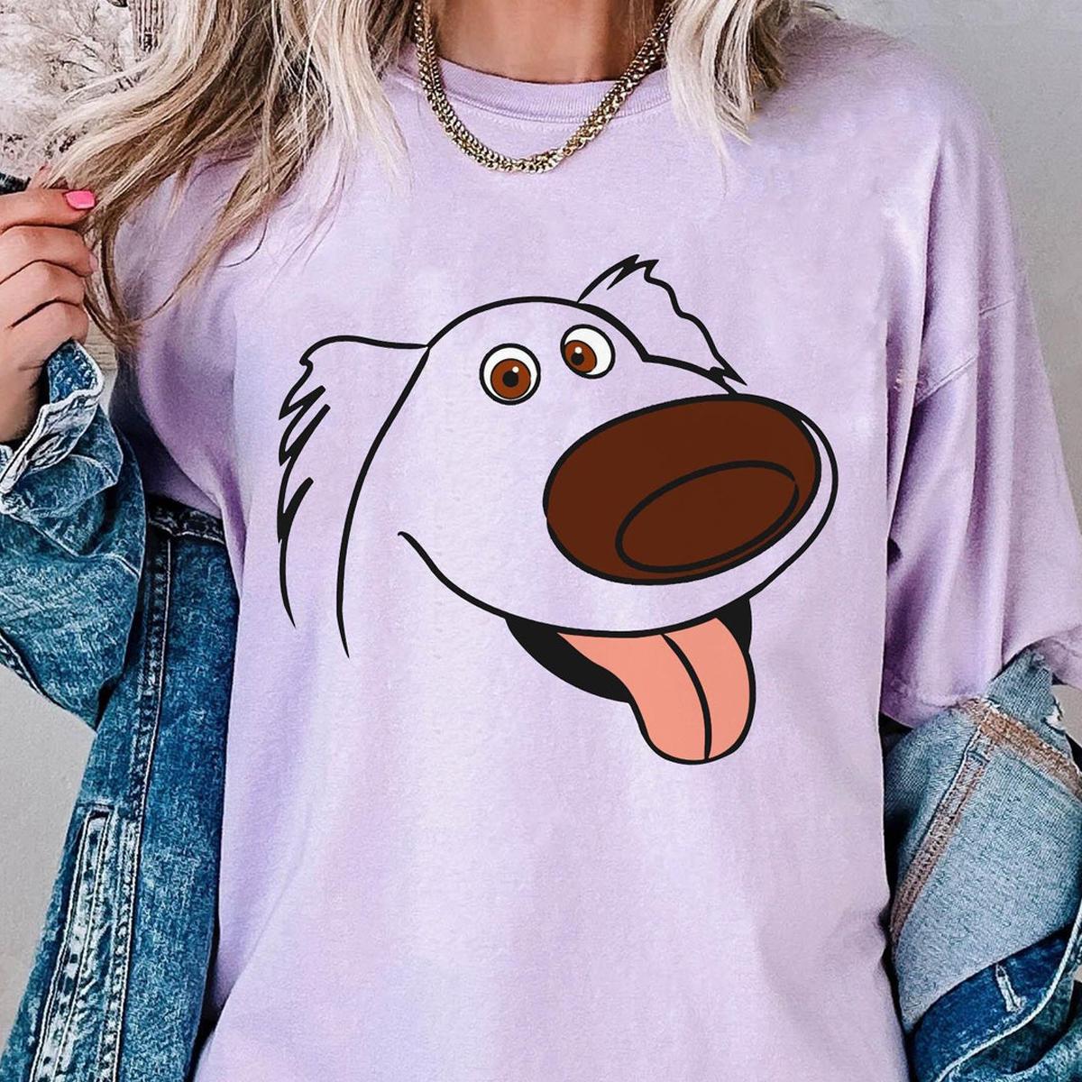 Up Movie Big Face Costume Russell Patches Dug Dog Kevin Bird Carl Shirt 5