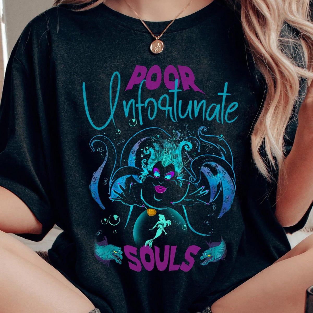 Ursula Flotsam Jetsam Ariel Poor Unfortunate Souls Shirt 1