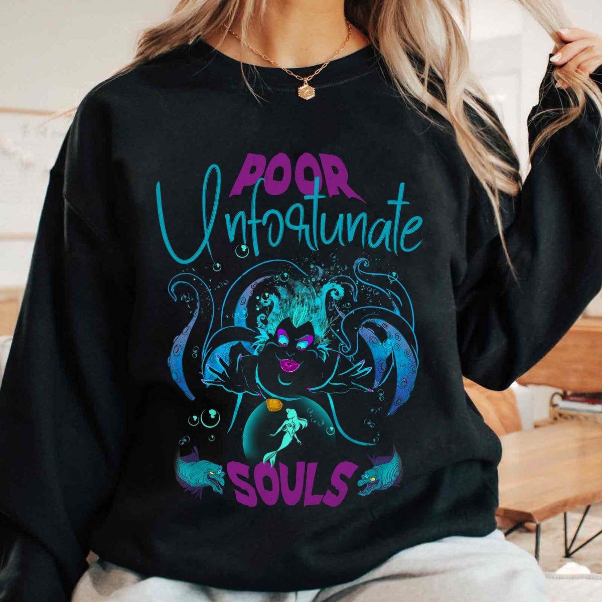 Ursula Flotsam Jetsam Ariel Poor Unfortunate Souls Shirt 2