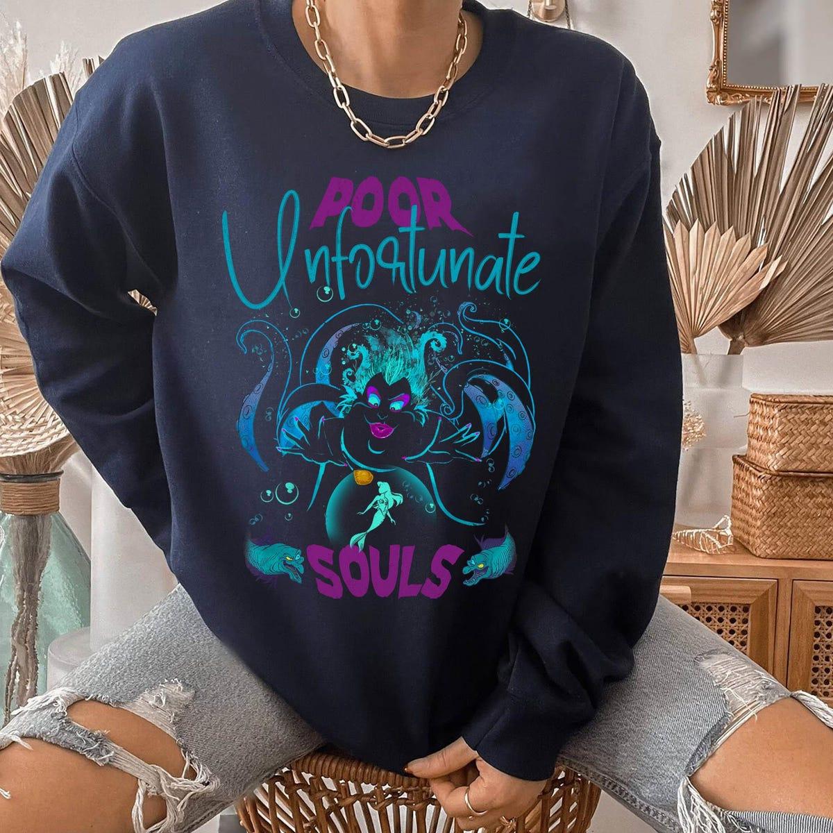 Ursula Flotsam Jetsam Ariel Poor Unfortunate Souls Shirt 3