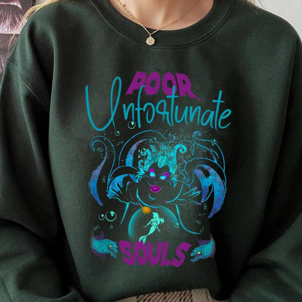 Ursula Flotsam Jetsam Ariel Poor Unfortunate Souls Shirt 5