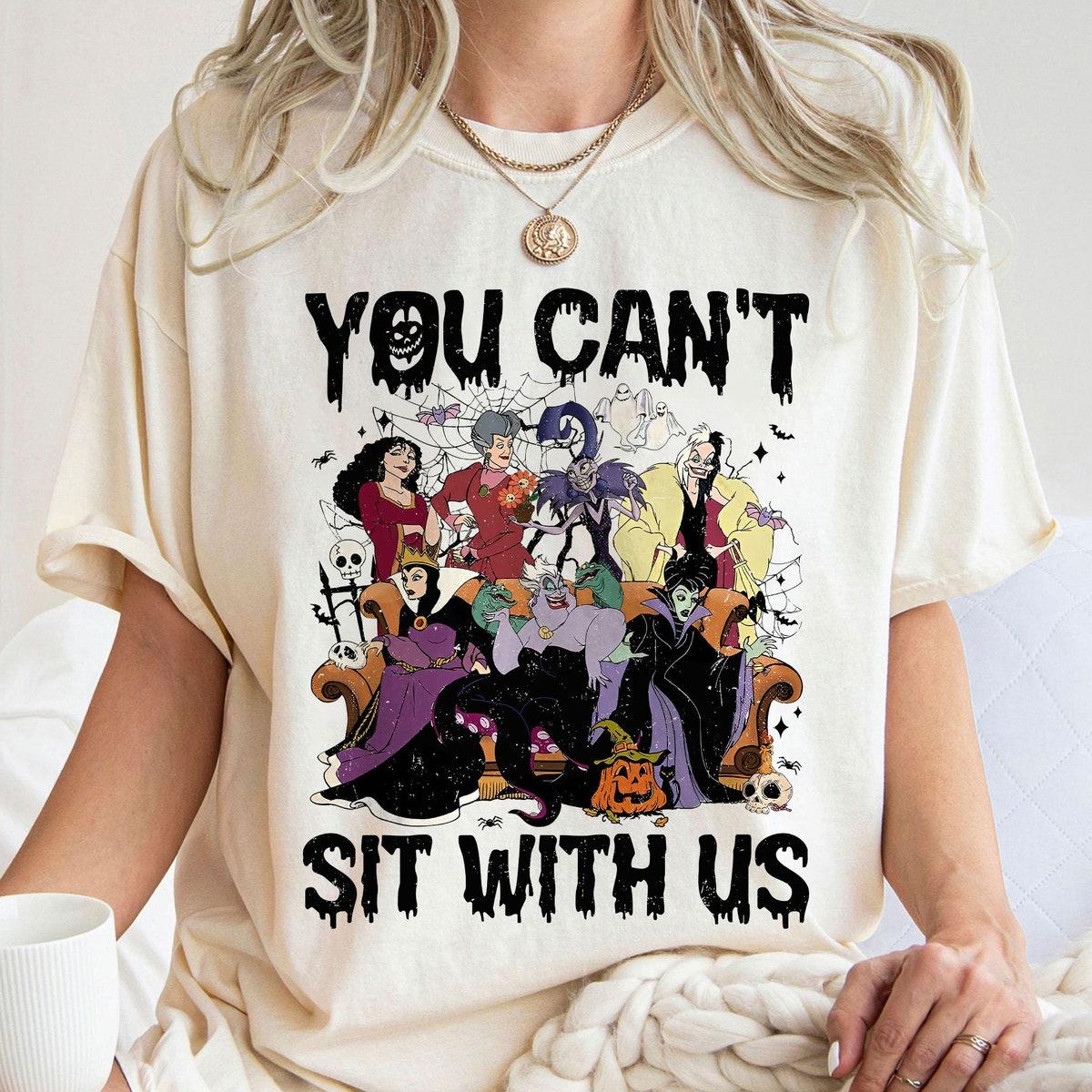 Ursula Maleficent Yzma Evil Queen Disney Villains Shirt 4