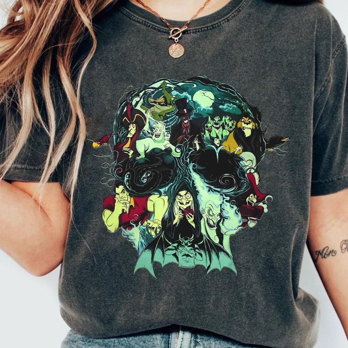 Ursula Scar Gaston Evil Queen Jafar Hades Shirt 1