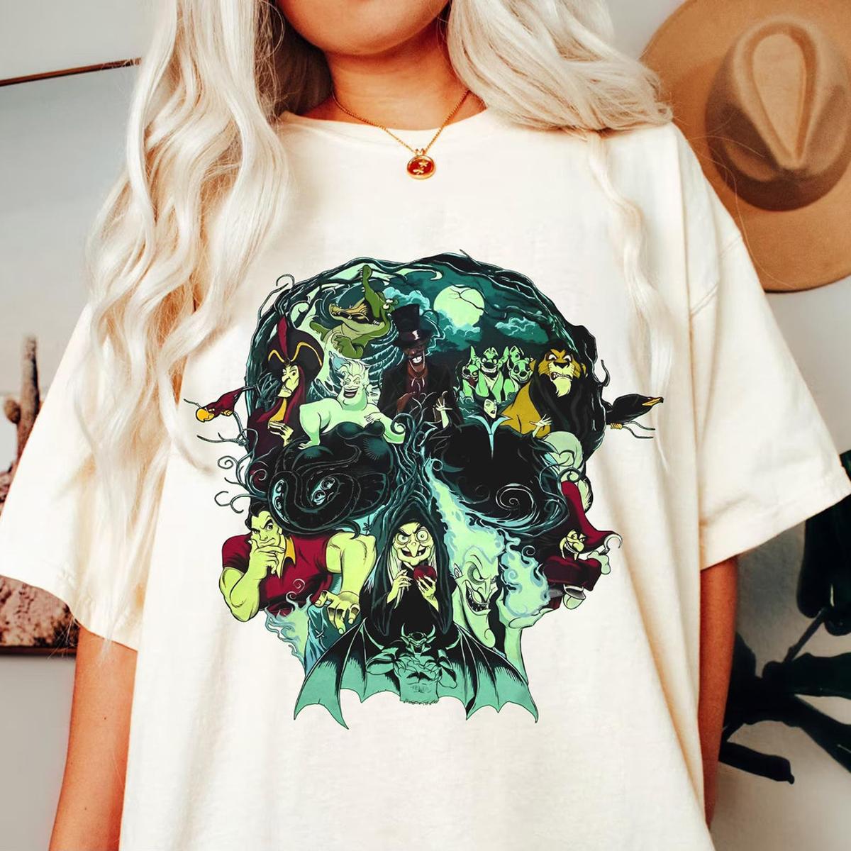 Ursula Scar Gaston Evil Queen Jafar Hades Shirt 2