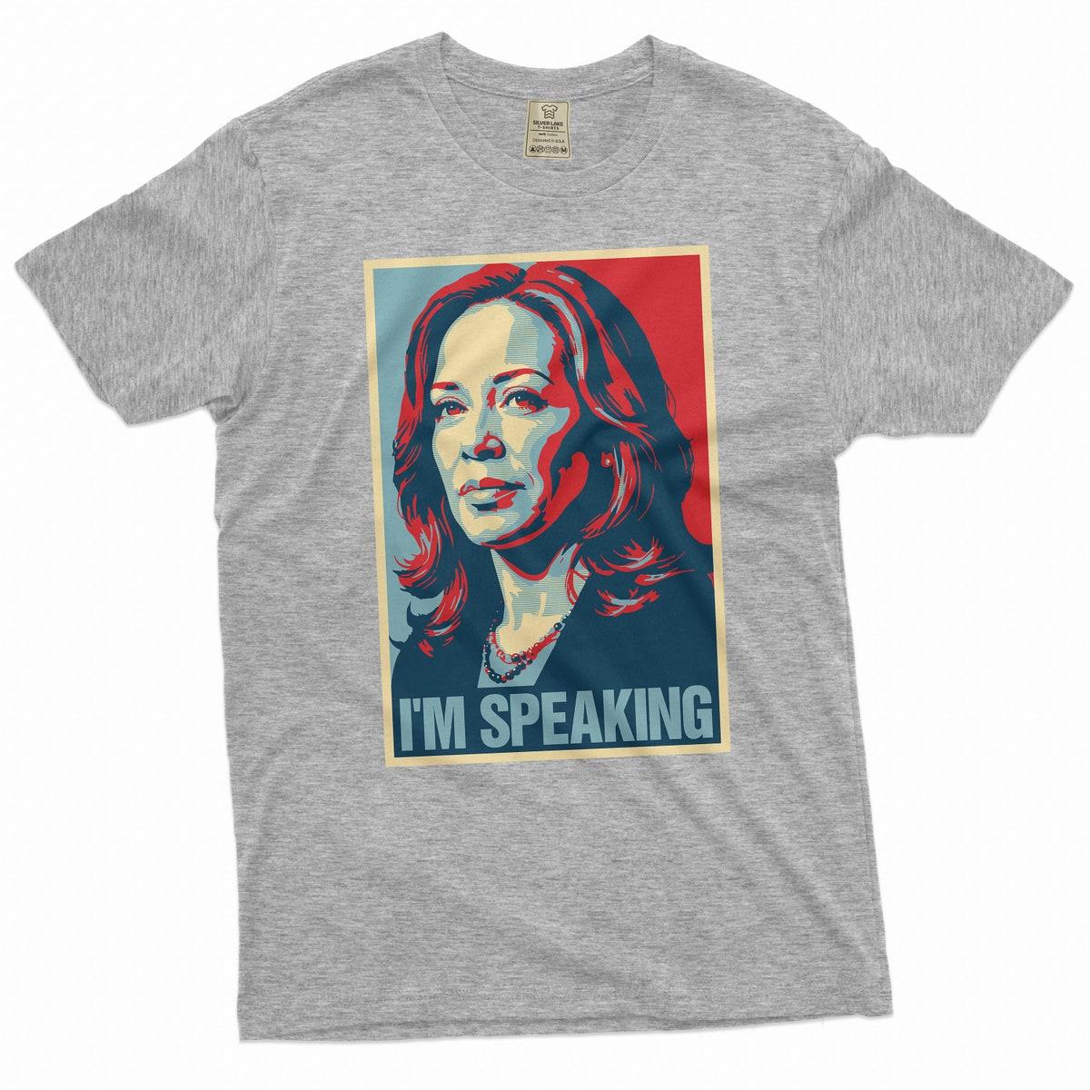 Us Presidential Elections Harris 2024 Democratic Party I'm Speaking Tee 5