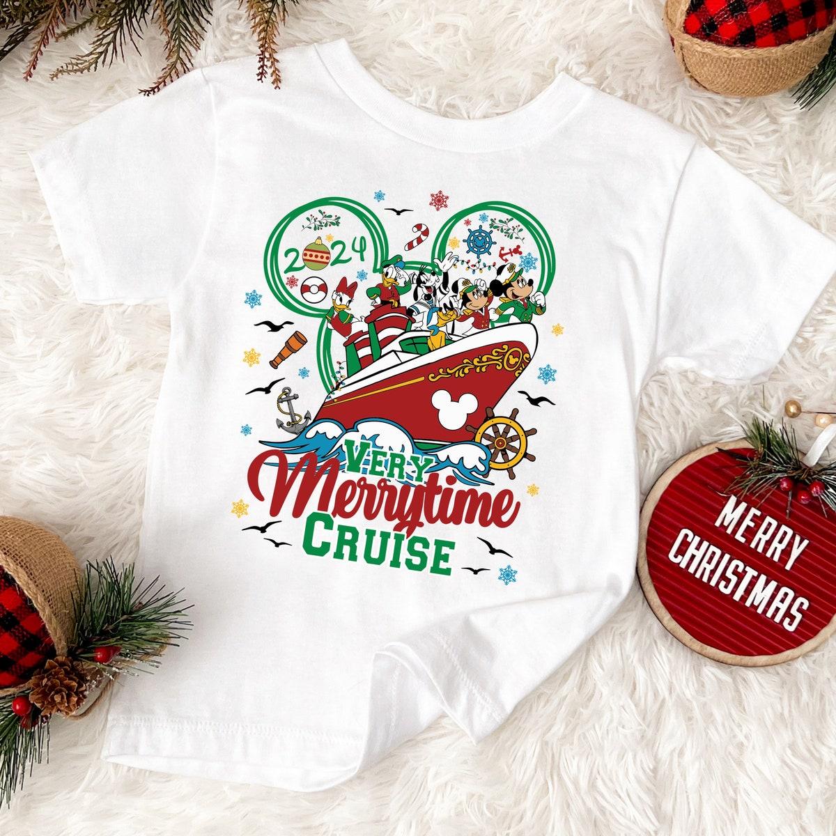 Very Merrytime Cruise 2024 Family Christmas Cruising Shirt 2