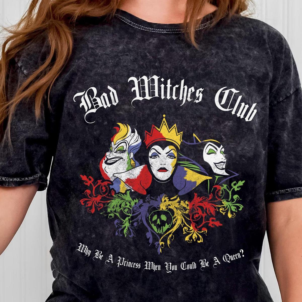 Villains Bad Witches Club Group Shot Shirt 3