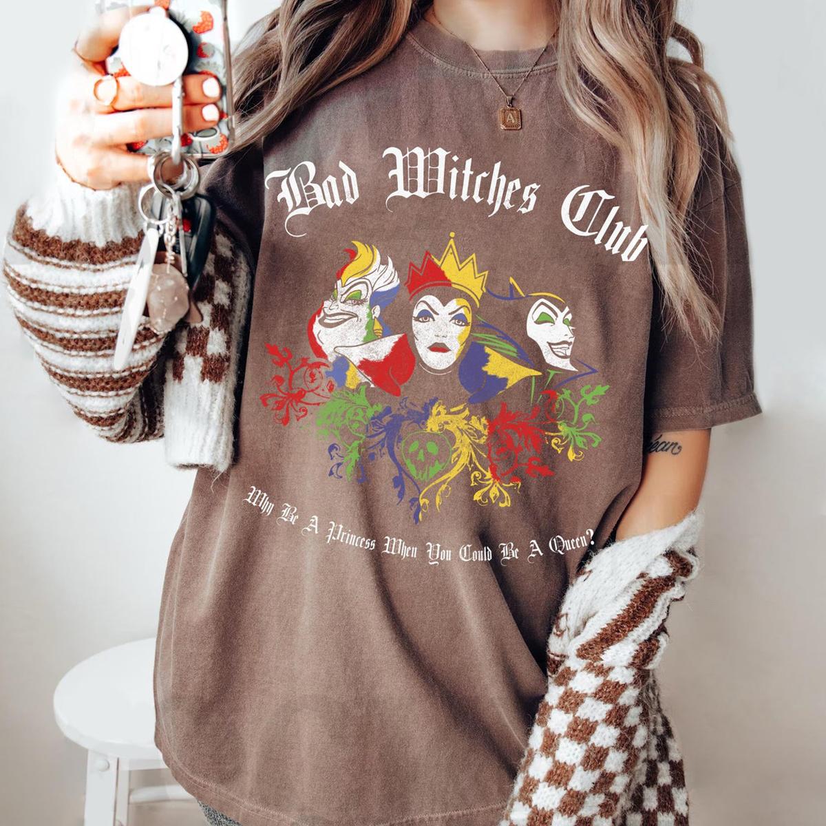 Villains Bad Witches Club Group Shot Shirt 4