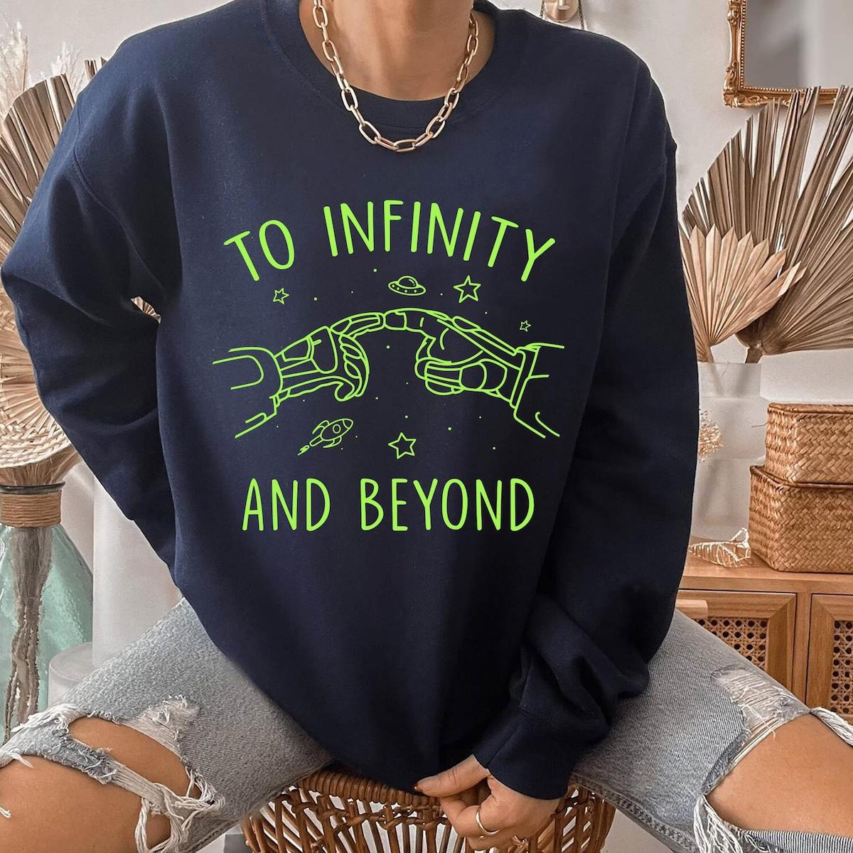 Vintage Buzz Lightyear To Infinity And Beyond Shirt 2